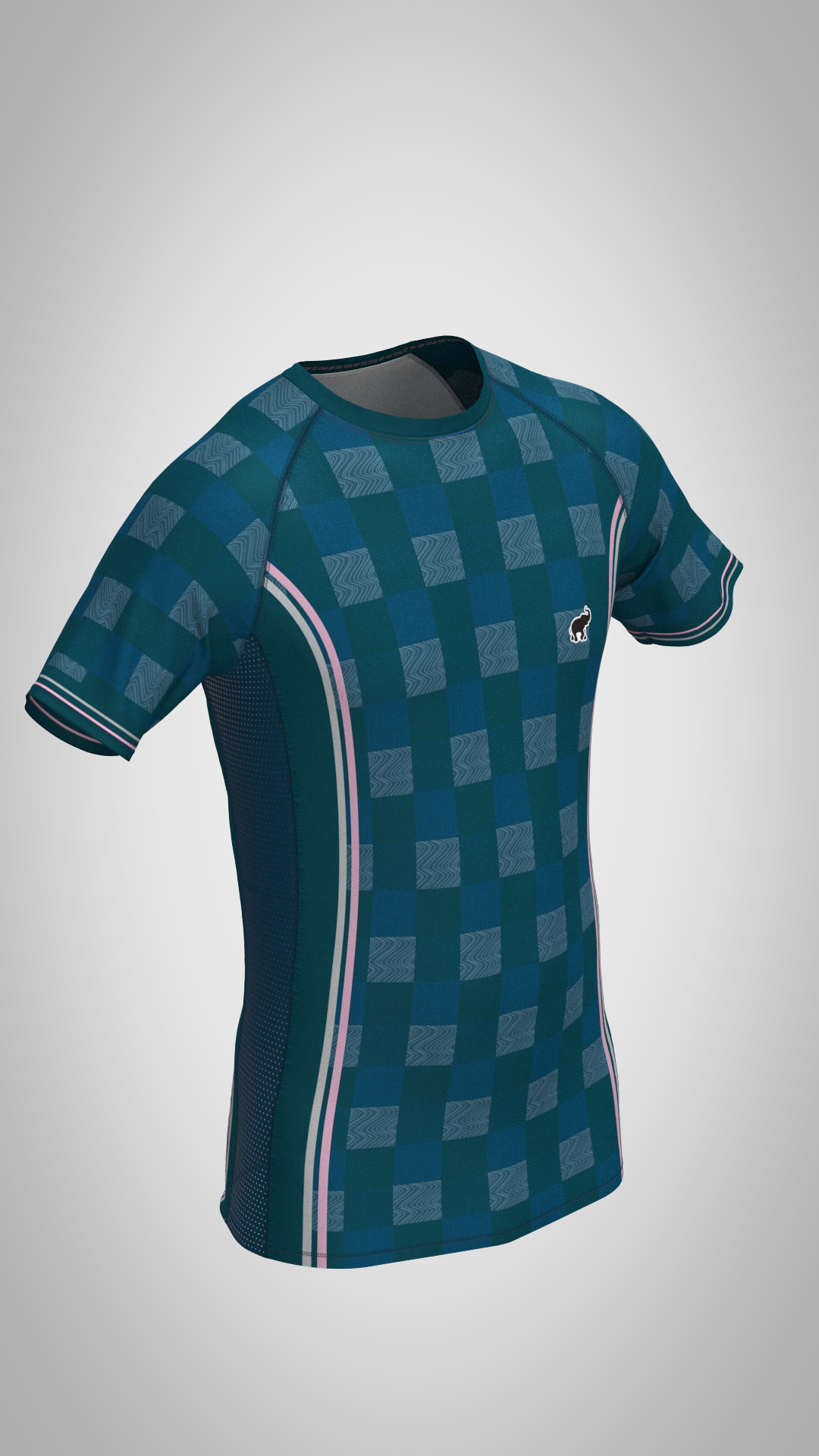 Grappling Rashguard "Tartan New Wave"