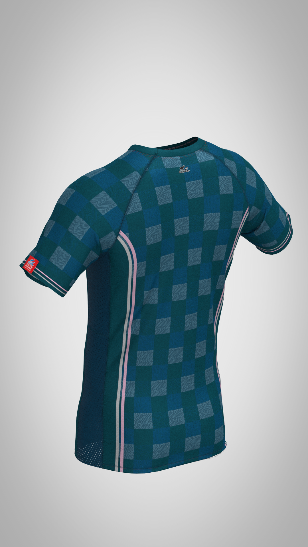Grappling Rashguard "Tartan New Wave"
