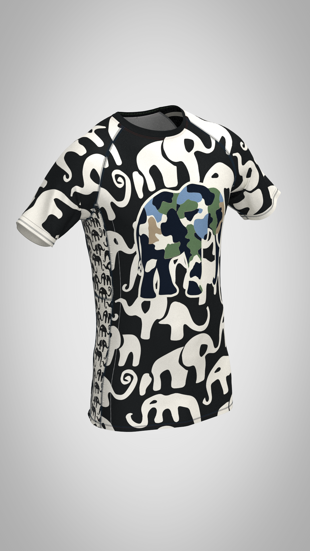Grappling Rashguard "Camo Chang"