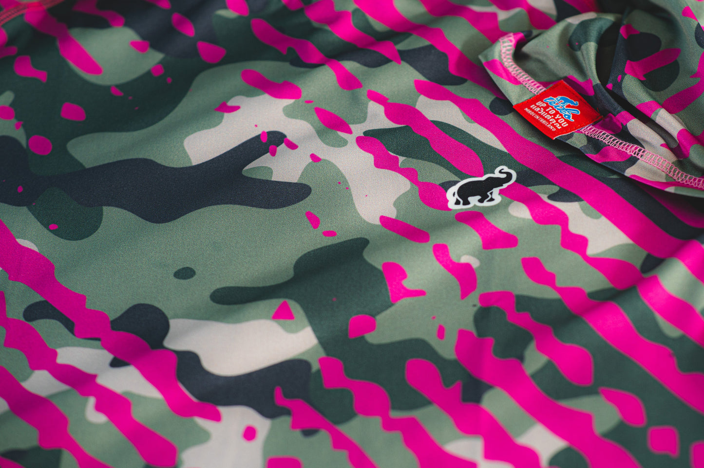 Teiko Rashguard "Camo Pop" Green