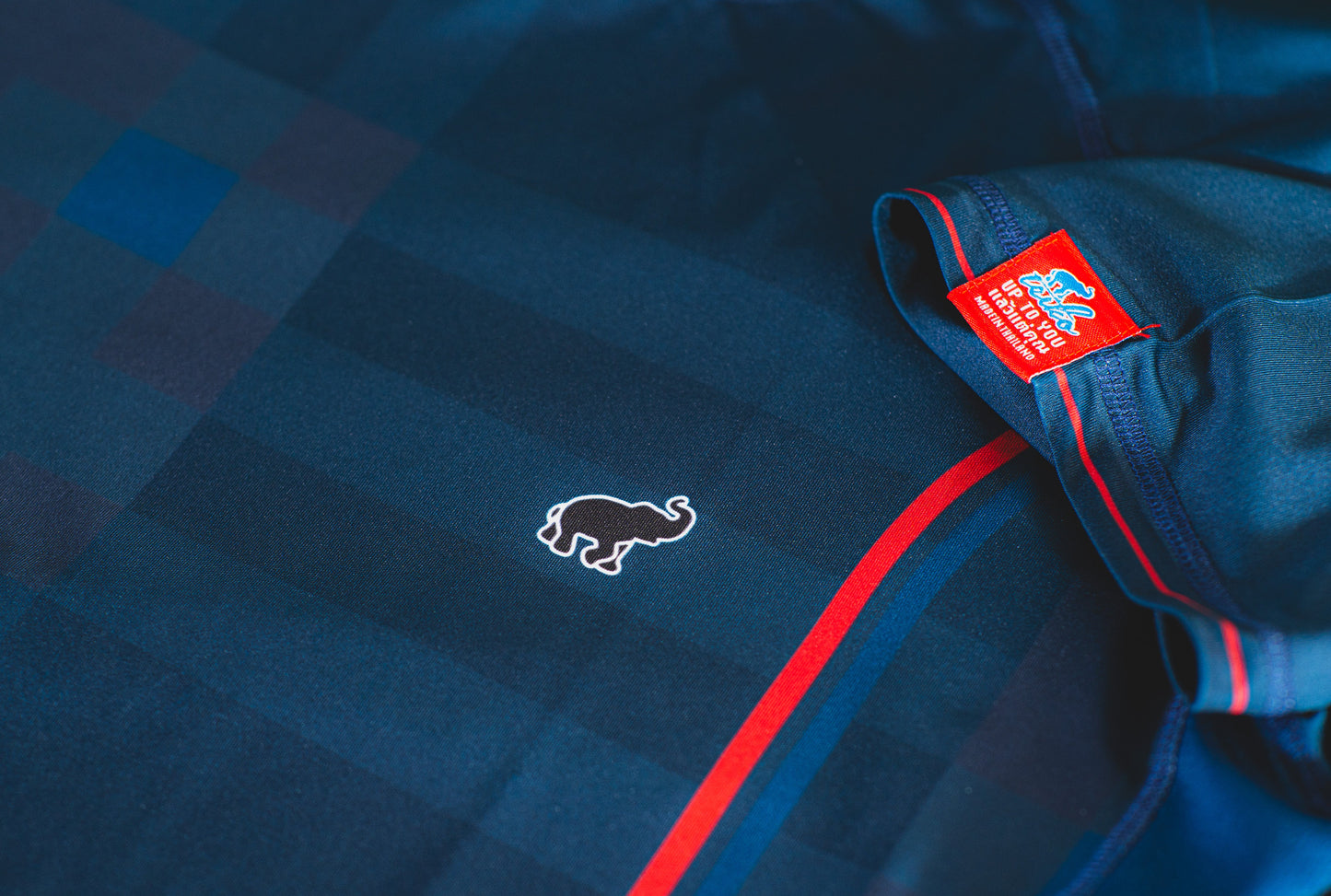 Teiko Rashguard "Tartan Deep Blue"