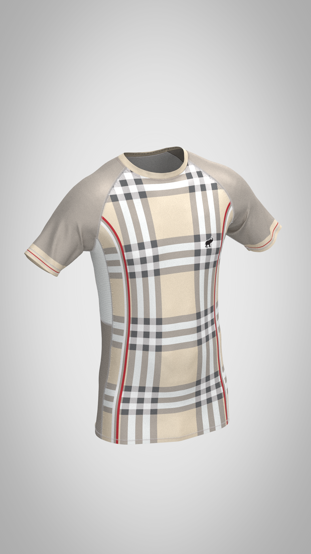 Grappling Rashguard "Tartan Basic Bitch"