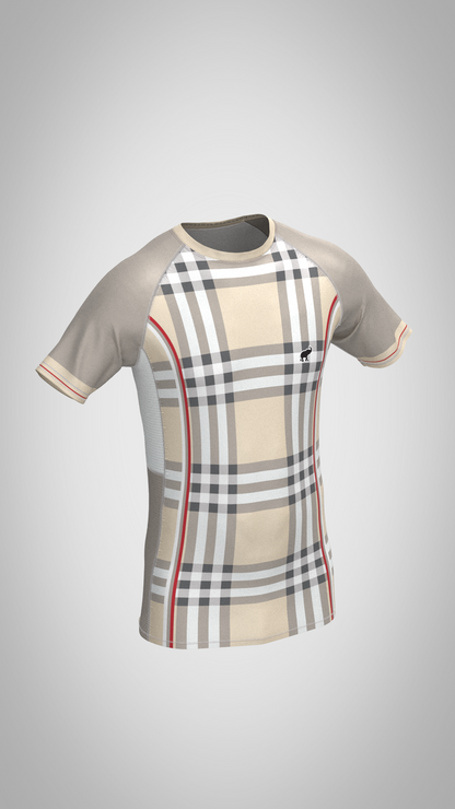 Grappling Rashguard "Tartan Basic Bitch"