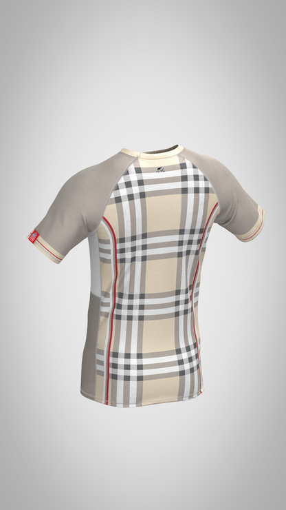 Grappling Rashguard "Tartan Basic Bitch"