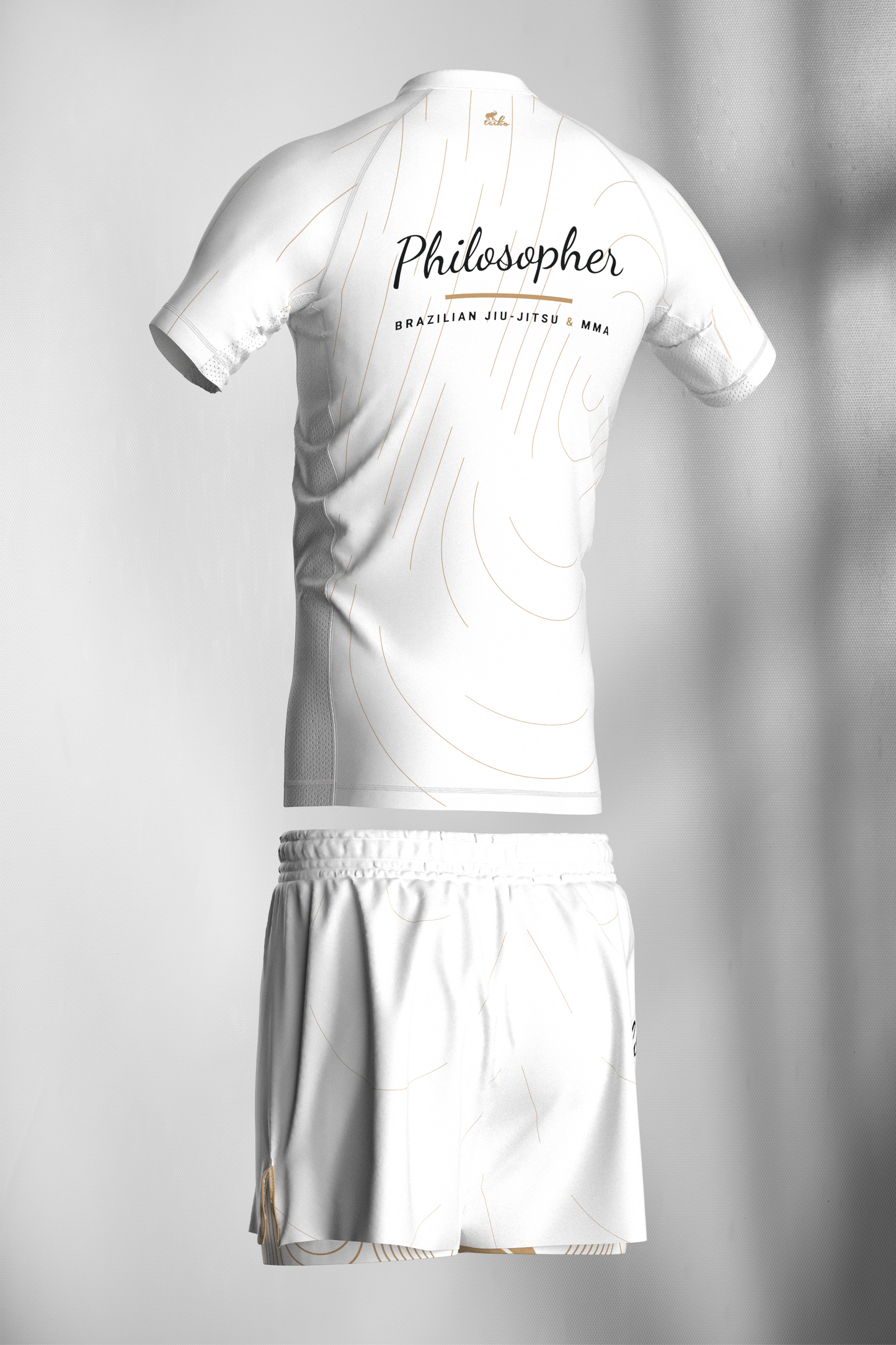 Grappling Set "Philosopher BJJ White"