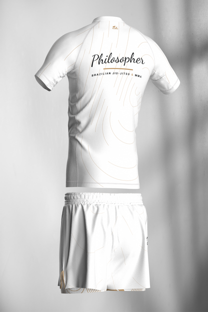 Grappling Set "Philosopher BJJ White"