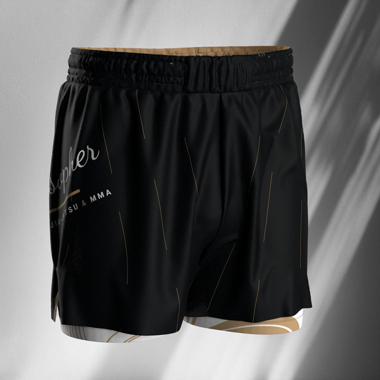 Grappling Short "Philosopher BJJ Black"